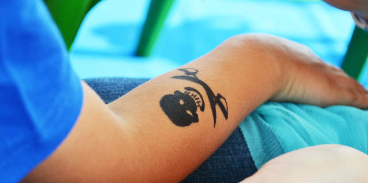 child, tattoo