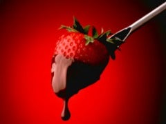 strawberry chocolate fondue aphrodisiac