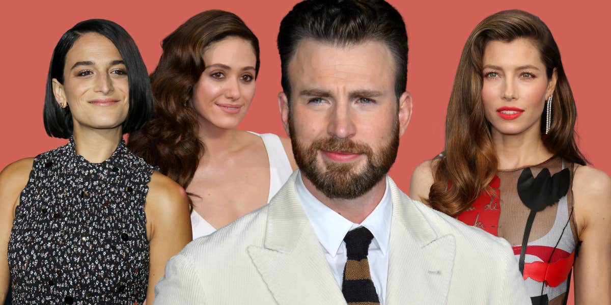 Jenny Slate, Emmy Rossum, Chris Evans, Jessica Biel