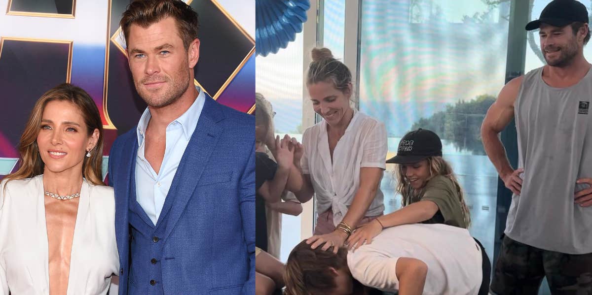 Chris Hemsworth’s Wife Elsa Pataky Called Out For Slamming Kids' Faces Into Cake During Birthday Celebration Chris Hemsworth, Elsa Pataky