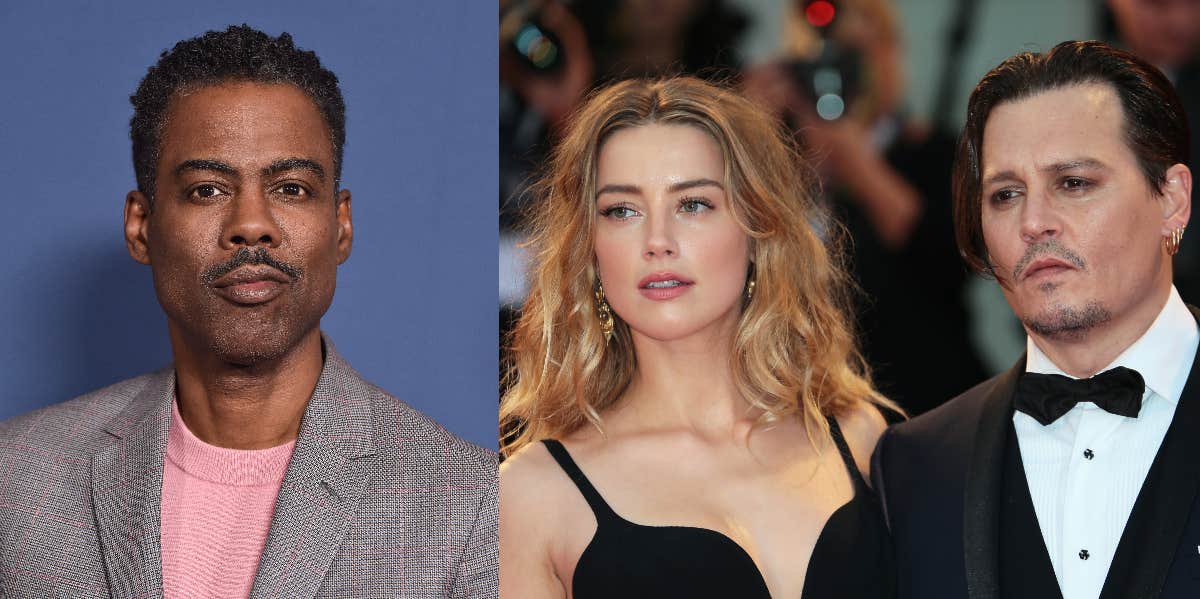 Chris Rock, Amber Heard, Johnny Depp