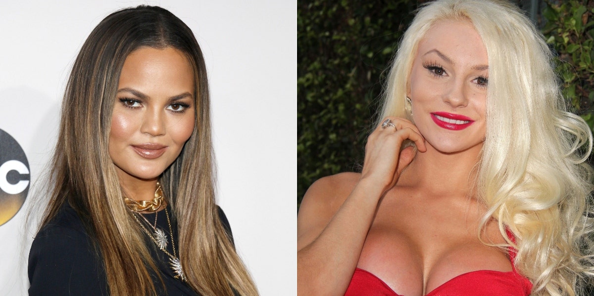 Chrissy Teigen and Courtney Stodden