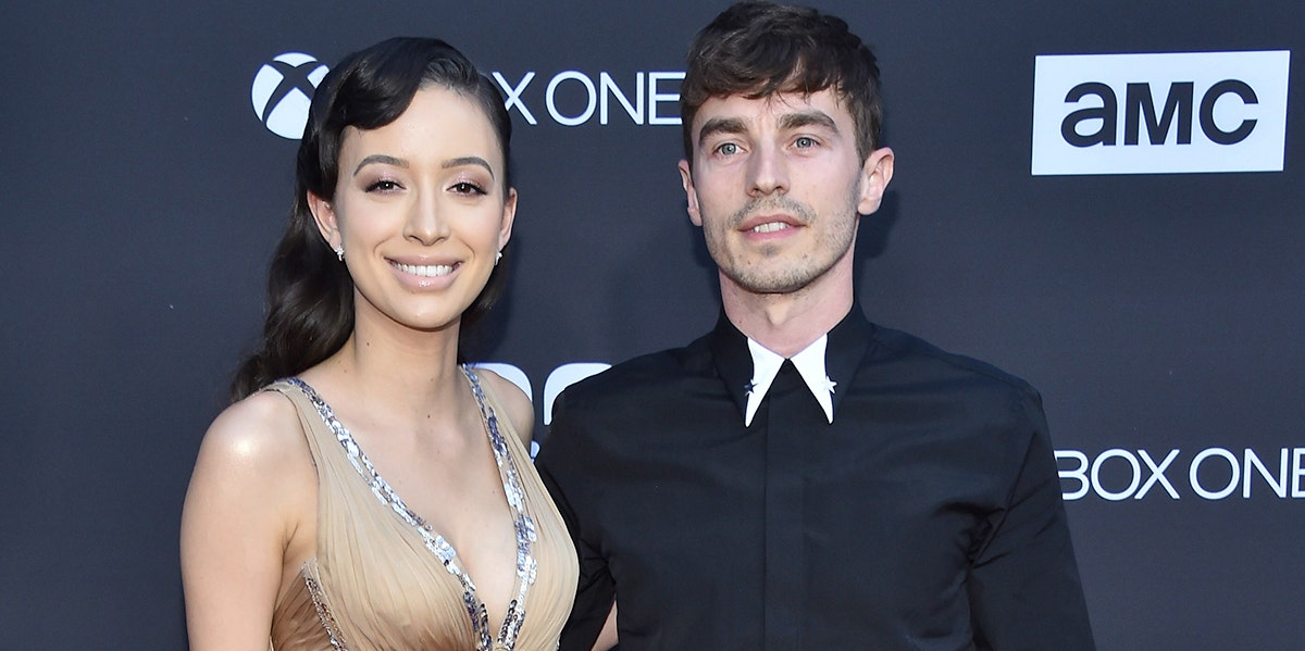 Christian Serratos and David Boyd