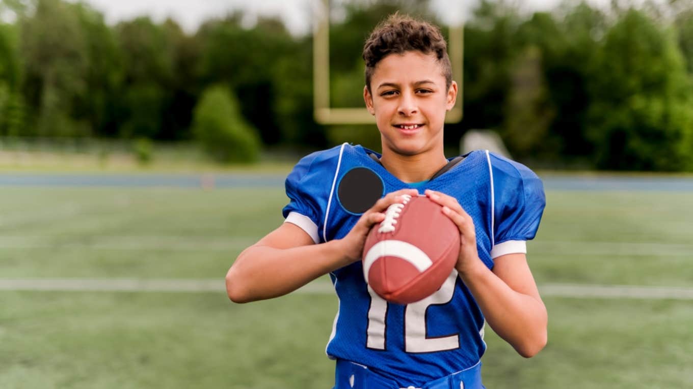 football player, young, coach 