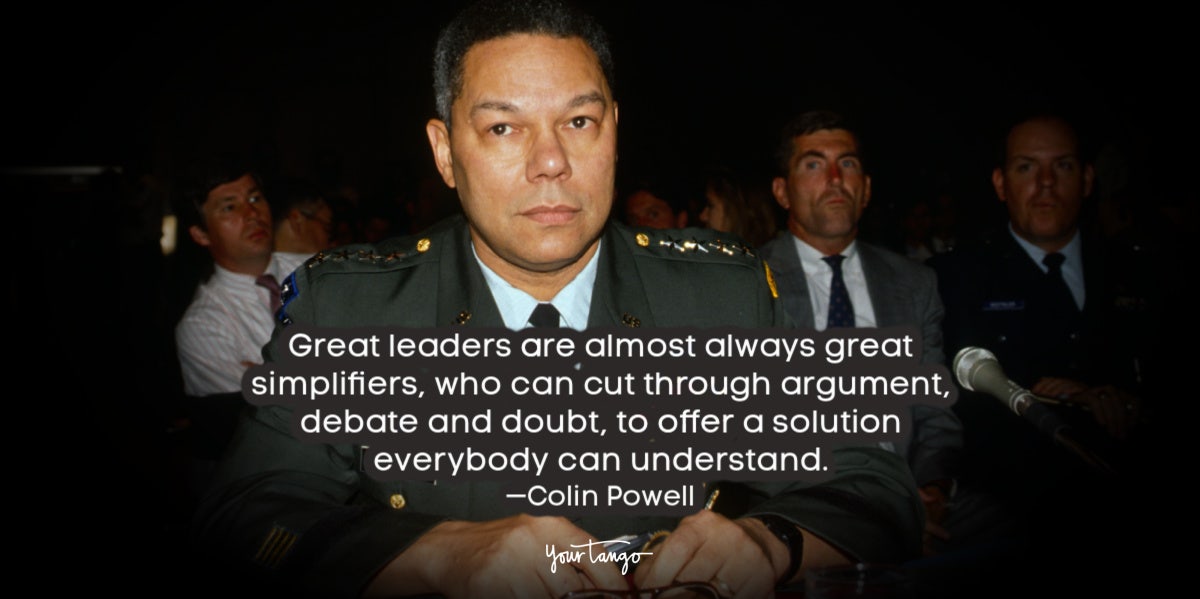 41 Powerful General Colin Powell Quotes On Leadership & Success General Colin Powell