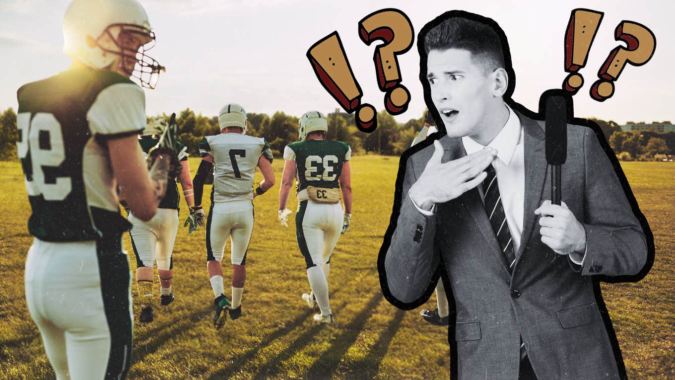 College Football Players Are Asked What Birth Year Makes Someone Officially Old And It's Way Younger Than Expected Excuse me?! interviewer shocked at answer
