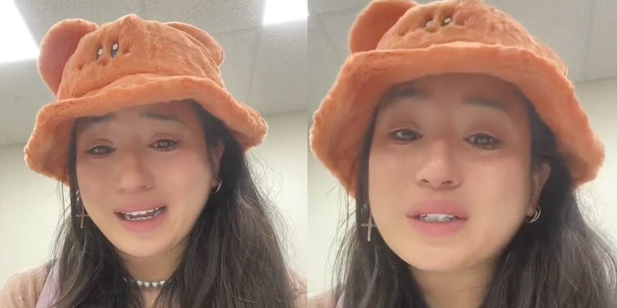 College Student Cries After A ‘Bunch of Girls’ Make Fun Of The New Light Up Roller Skate Shoes She Wore To Class Christine Tesalona explains what happened to her as she cries.