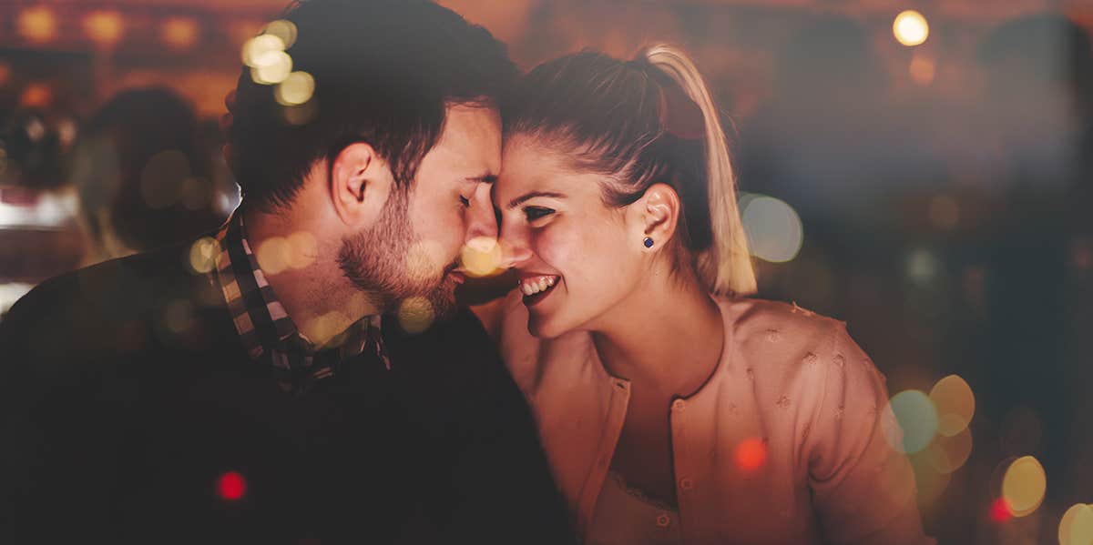 6 Unsexy Ways To Have A More Compassionate Relationship man and woman putting heads together