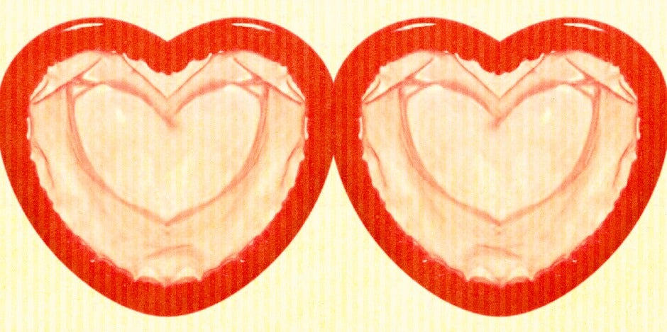 condom hearts