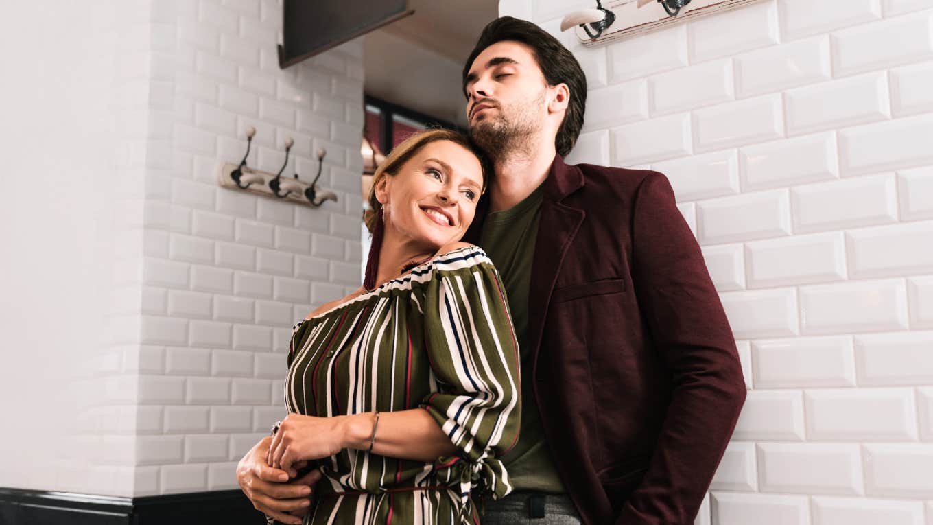Confessions Of A Cougar: Why I'll Only Date Men Half My Age Woman with a much younger man