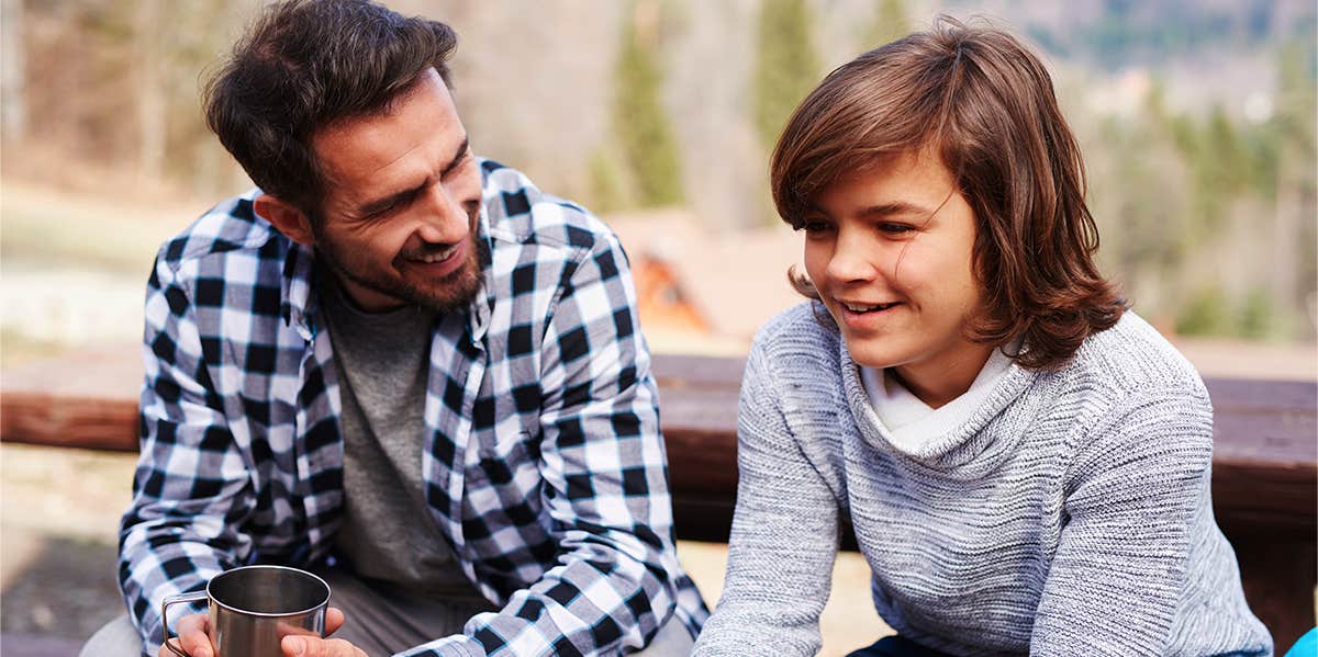 Conversation starters with your son, male athletes or male students father talk to son