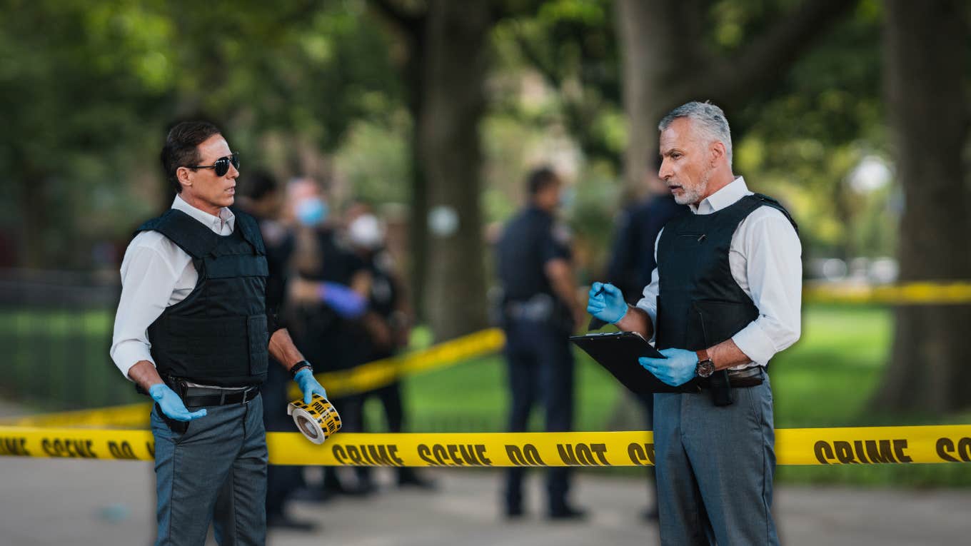 Officer Runs Over Young Woman & His Colleagues Mock Her Death cops investigating a crime