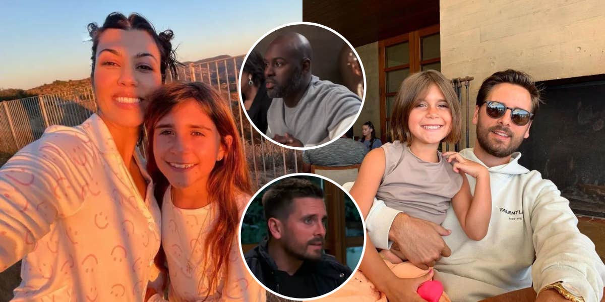 Kourtney Kardashian, Scott Disick, Penelope Disick, Corey Gamble