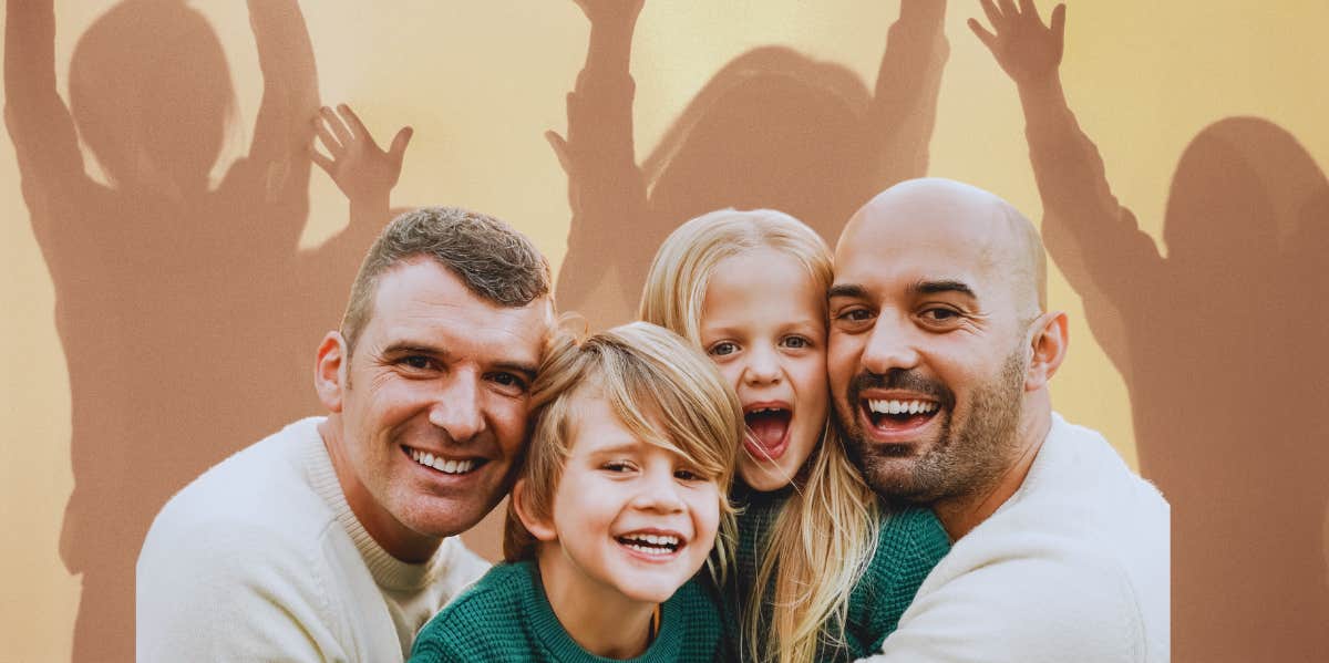 Gay Couple Adopts 6 Siblings Who Were Living In 5 Separate Foster Homes gay couple with kids
