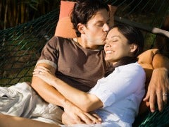 Couple in a hammock