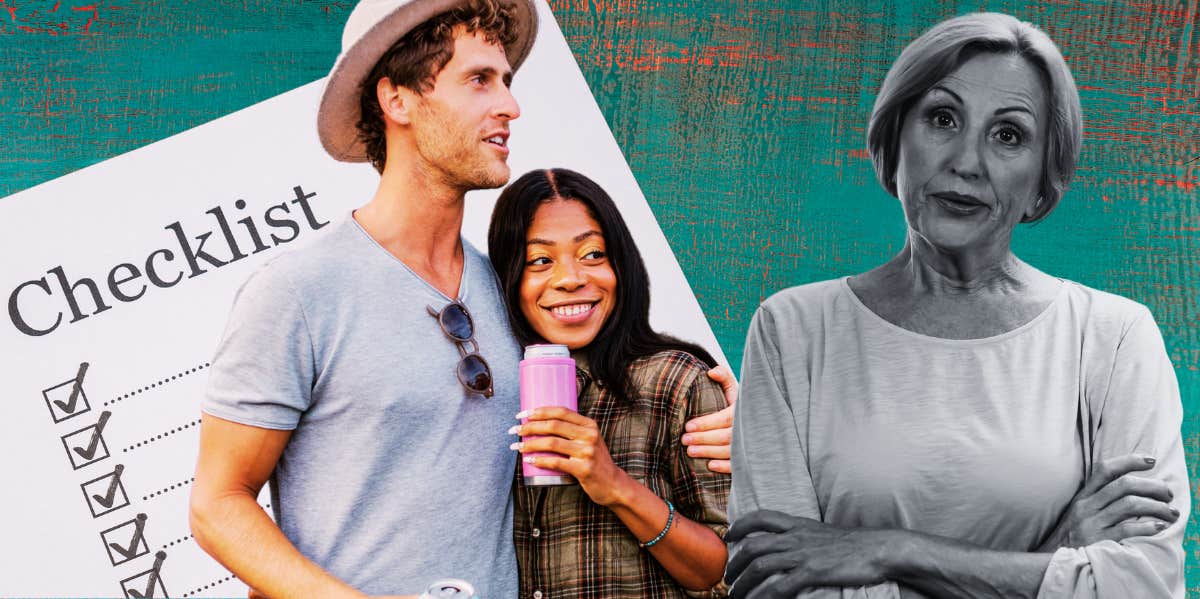 Woman Refuses To Follow Boyfriend's Family's Tradition To See If She Is 'Good Enough' For Him Checklist, couple, mother-in-law