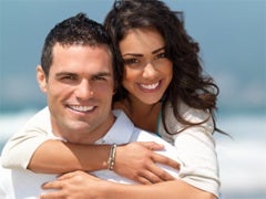 couple on the beach