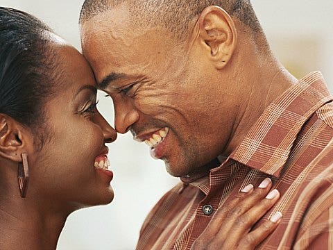 couple smiling couple smiling