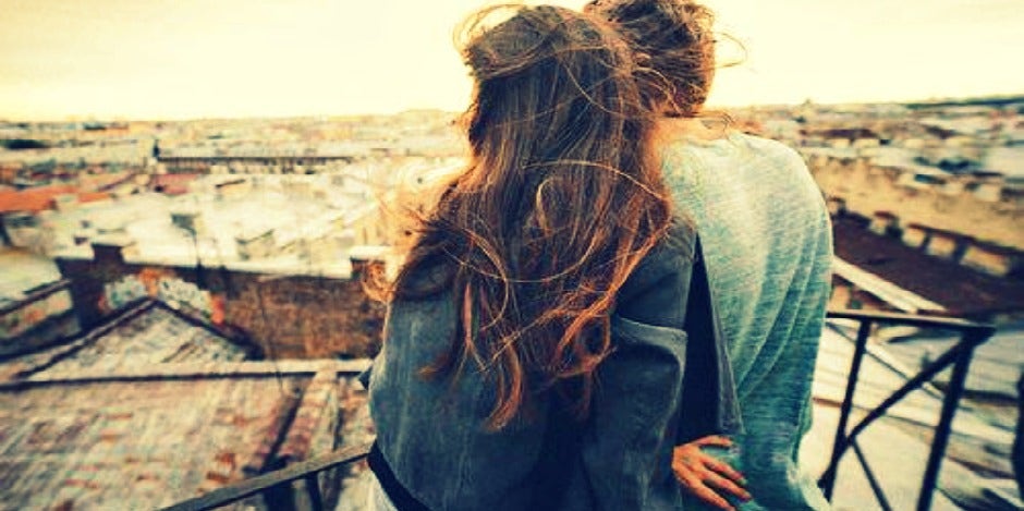 couple on the roof couple on the roof