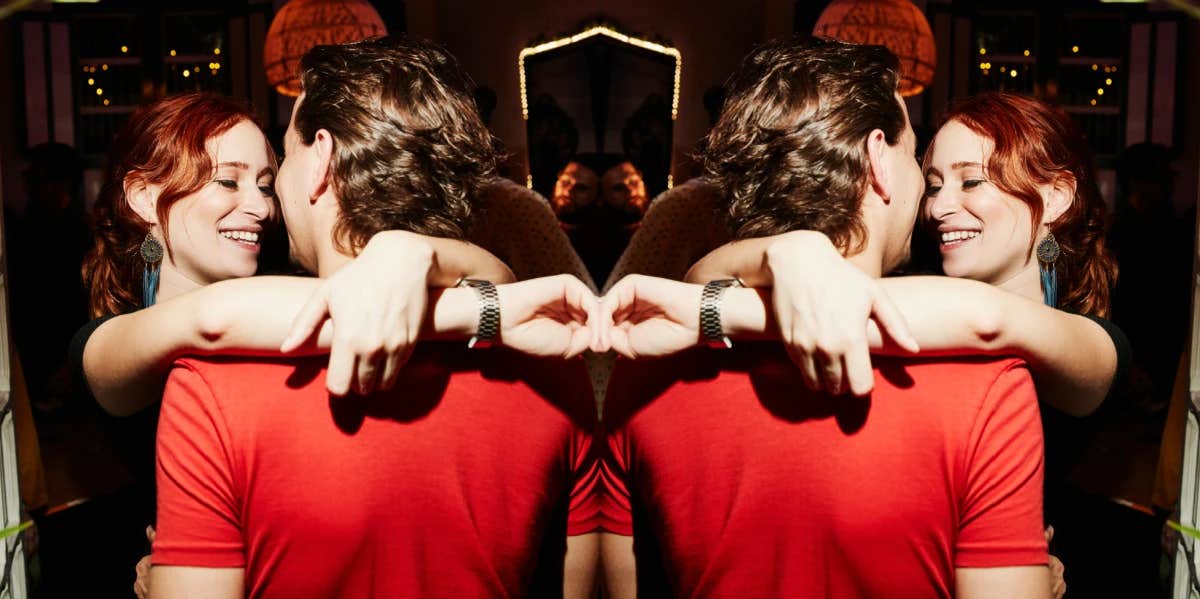 12 Best New Year's Resolutions For Couples To Make Together In 2023 couple hugging each other after making New Year's resolutions