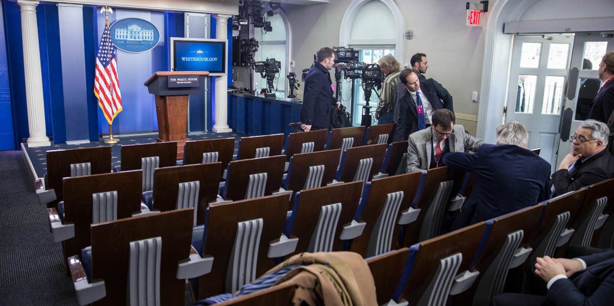 White House Warns ‘A Winter Of Severe Illness And Death’ For Unvaccinated In Press Briefing White House press room