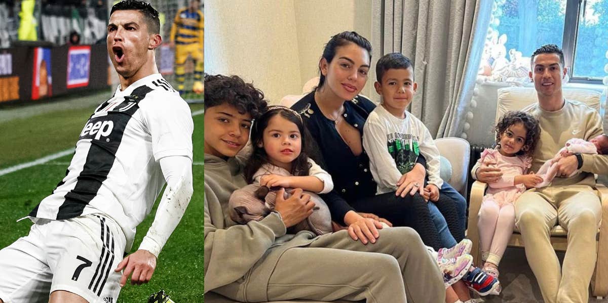 Cristiano Ronaldo and family