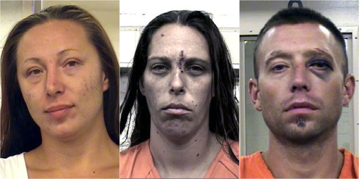 crystal meth before and after mug shots