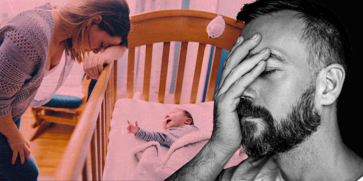 Dad Wants To Call CPS On Wife He Coerced Into Having Kids Distraught mom, dad and baby