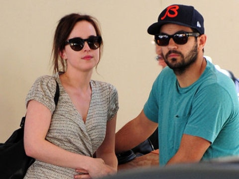 'Fifty Shades Of Grey' Star Dakota Johnson & Boyfriend Jordan Masterson