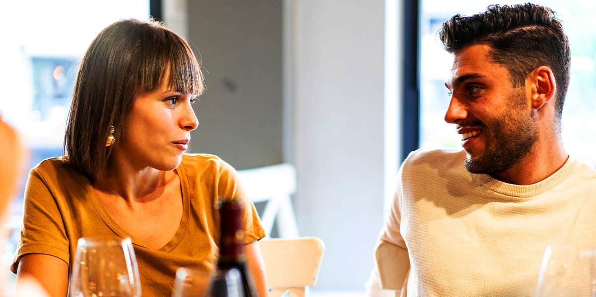 Ways Men Royally Screw Up First Impressions man and woman on date