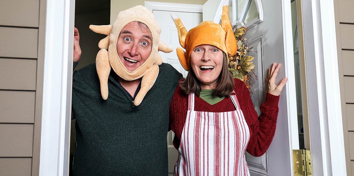 8 Times Guys Called It Quits Because Of Your Crazy Family mom and dad in turkey heads