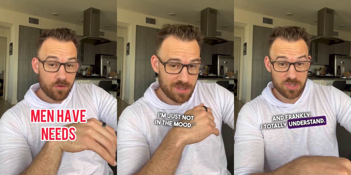 Dating expert explains why men's sexual needs are the same as women's emotional needs on TikTok