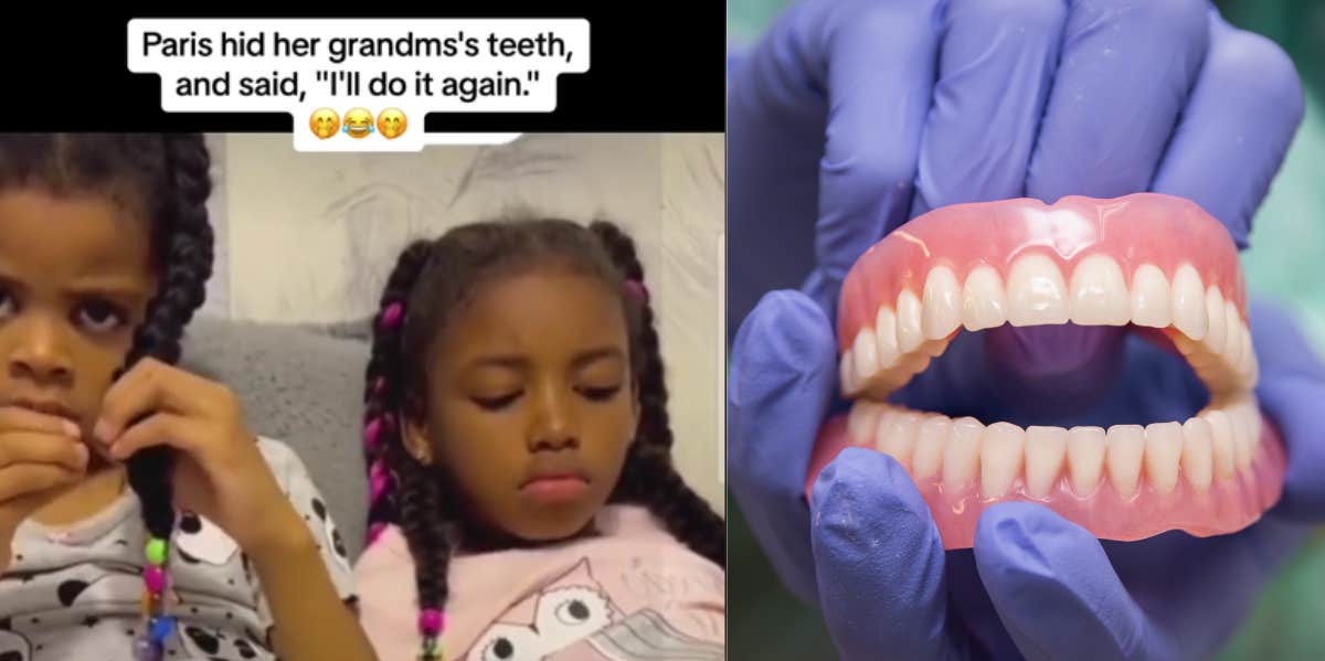 Mom Asks Daughters To Explain Why They Hid Their Grandma's Teeth Two Sisters Hid Their Grandma’s Teeth