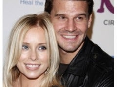 David Boreanaz and wife Jamie Bergman