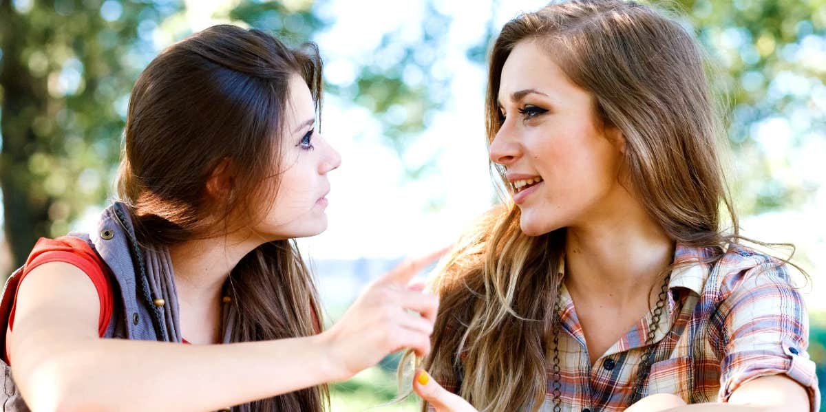How To Deal With People Who Think You're Always Arguing two women arguing