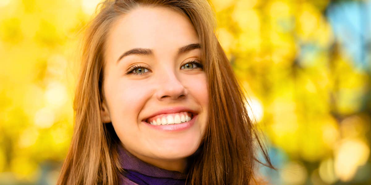 smiling woman