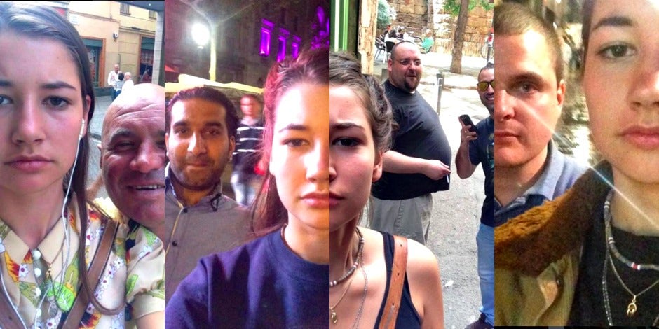 Noa Jansma Took Selfies With Men Who Catcalled Her, Then Posted Their Smiling Faces & Gross Comments On Instagram