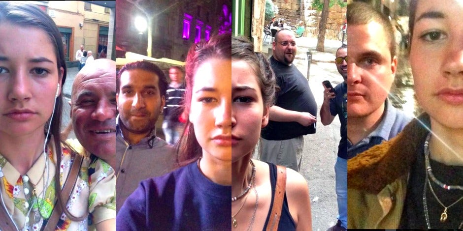 Noa Jansma Took Selfies With Men Who Catcalled Her, Then Posted Their Smiling Faces & Gross Comments On Instagram Noa Jansma Took Selfies With Men Who Catcalled Her, Then Posted Their Smiling Faces & Gross Comments On Instagram