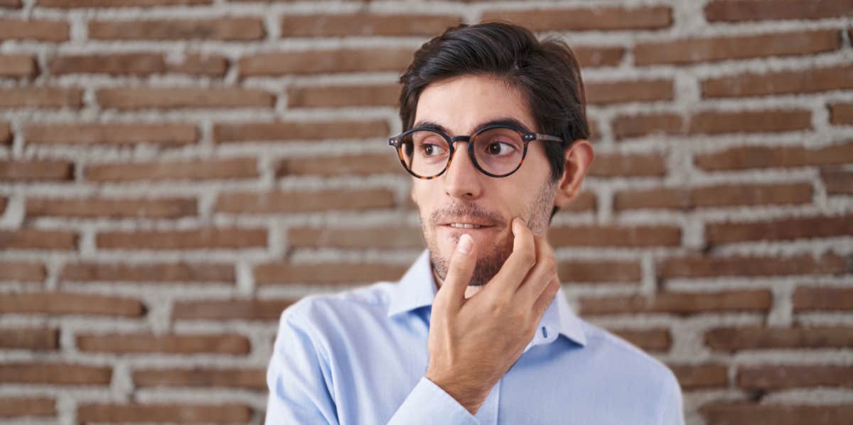 I Decided To Talk To People About Being Single For 10 Years. Here's What Life Is Like For Them guy in glasses
