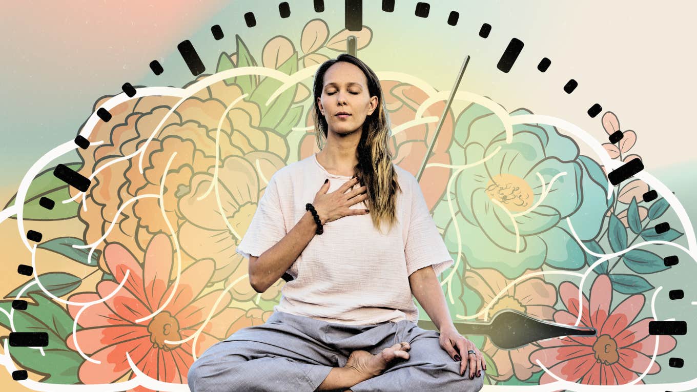 Meditating for 90 minutes, changing your brain