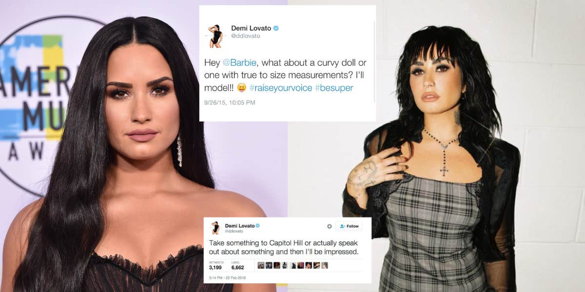 Demi Lovato, tweets