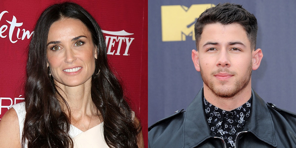 Demi Moore and Nick Jonas