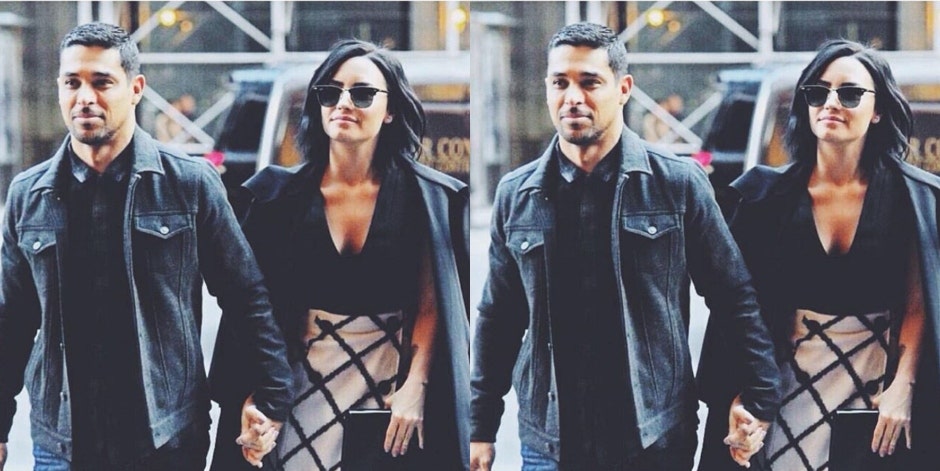 Wilmer Valderrama and Demi Lovato