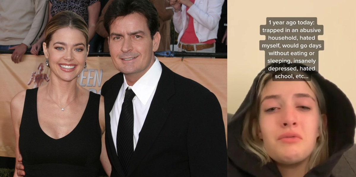 Denise Richards Charlie Sheen Sami Sheen