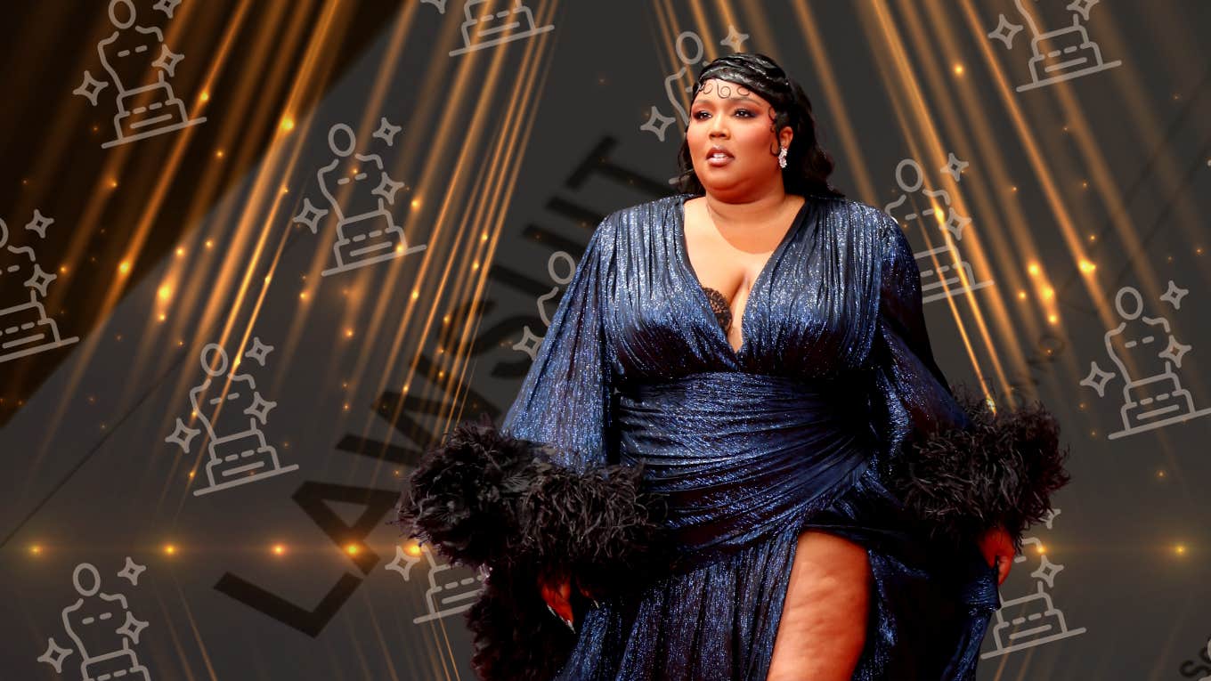 Lizzo Accepting humanitarian award