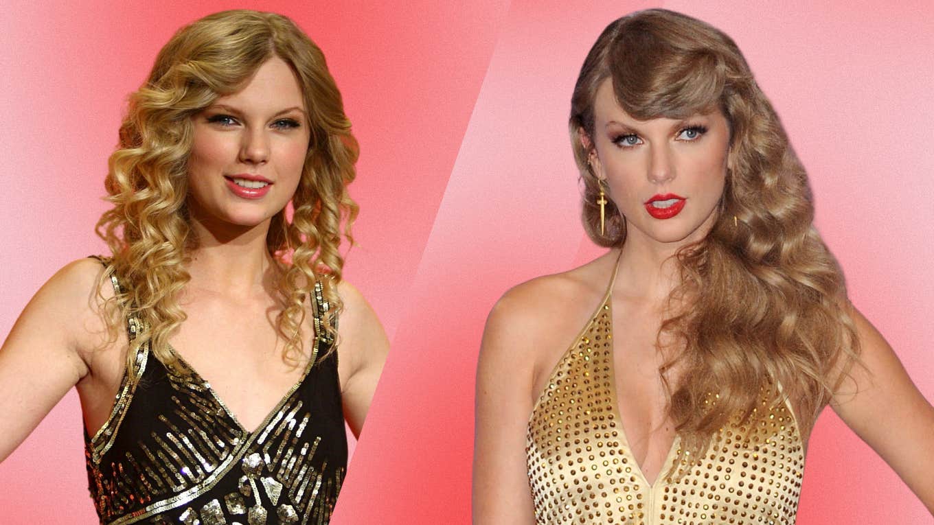 taylor swift before and after photos