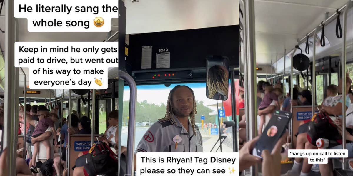 Disney world bus driver TikTok