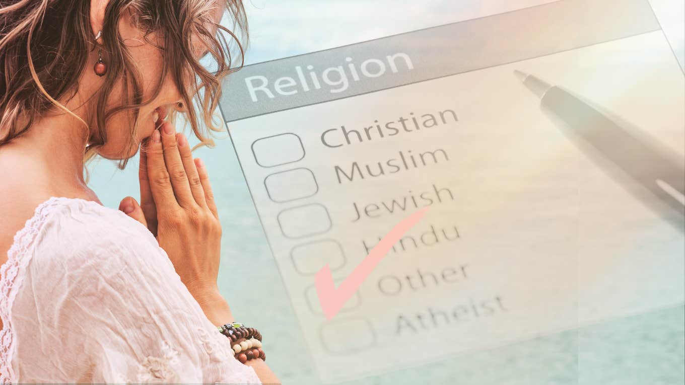 DIY Religion: My Faith Wasn't Doing It For Me ... So I Made My Own Woman designing her own religion