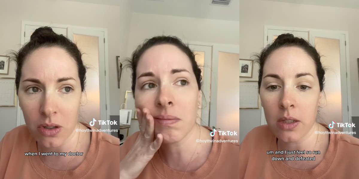 Woman explains she was told 'welcome to motherhood' after revealing concerning symptoms TikTok