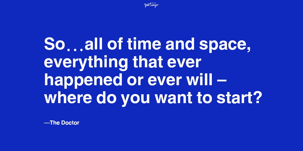 50 Best Dr. Who Quotes To Use In Your Wedding Vows doctor who wedding vows